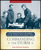 Commanding the Storm, Lyons Press (Rowman & Littlefield Publishing Group), Lanham, MD, 2012, hardcover and ebook.